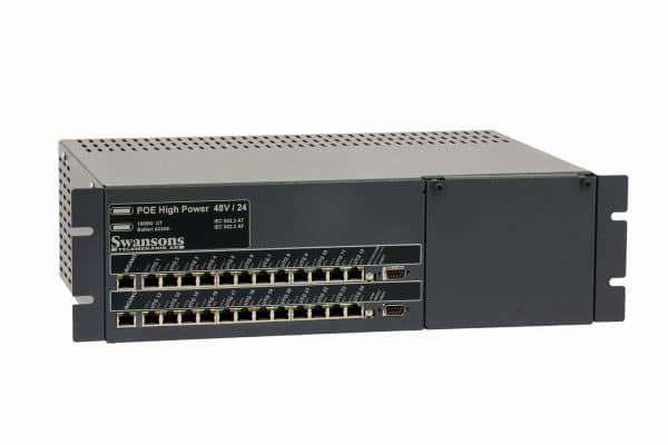 PoE-Switch 19" rack, 24 Portar, C54