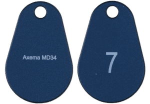 Passerbricka MD34 Svart "7"