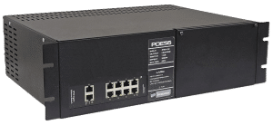 PoE-Switch 19" rack, 8 Portar, C521
