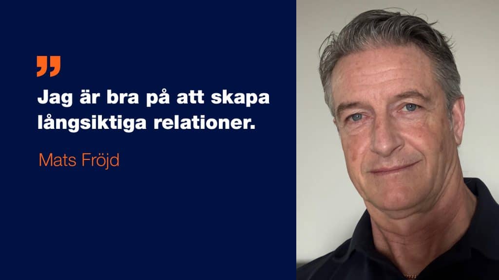 Ny på jobbet – välkommen Mats Fröjd
