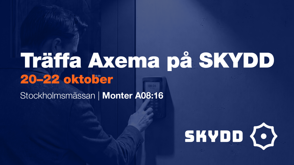Träffa oss på SKYDD 20–22 oktober